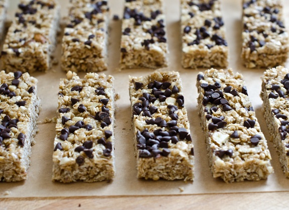 Chewy Chocolate Chip Granola Bars - Once Upon a Chef
